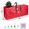 Artificial Christmas Tree Storage Bag - Fits Up to 7.5 Foot Holiday Xmas Disassembled Trees with Durable Reinforced Handles & Dual Zipper by ZOBER
