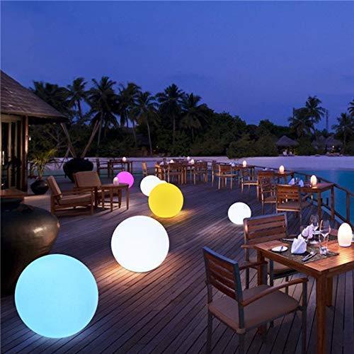 LED Light Ball LOFTEK: 16-inch RGB Colors Light Sphere with Remote Control, Cordless Floating Pool Lights, IP68 Waterproof and Rechargeable Battery, Sensory Toys for Kids, Home, Garden, Party Decor