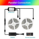 Led Strip Lights Sync to Music,32.8ft 5050 RGB Light Color Changing with Music IP65 Waterproof LED Rope by Proteove