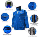 Navis Marine Coastal Sailing Jacket with Bib Pants Fishing Rain Suit Foul Weather Gear