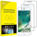 JETech Screen Protector for Apple iPhone 8 Plus and iPhone 7 Plus, 5.5-Inch, Tempered Glass Film, 2-Pack