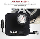 GOOLOO DC 12V Portable Air Compressor - 300 PSI Tire Inflator Pump for Car, Bicycle, Motorcycles, Balls and Others