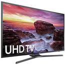 Samsung UN40MU6290 6-Series 39.9" LED 4K UHD Smart TV Deluxe Accessory Bundle includes TV, TV Tuner, 16GB USB 2.0 Flash Drive, Screen Cleaner, 6-Outlet Surge Adapter, and 6ft High Speed HDMI Cable x 2