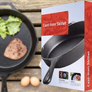 Pre-Seasoned Cast-Iron Skillet - 10.25 Inch - Utopia Kitchen (1)