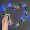 [Remote & Timer] 33FT/10M Colorful Battery Operated Fairy Lights with Remote Control, Sliver Wire String Lights for Outdoor, Indoor, Wedding, Christmas or Backyard 8 Modes (Multi-Color)