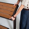LIFETIME 60139 Outdoor Convertible Bench, 55 Inch, Mocha Brown