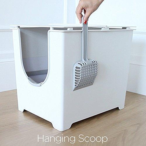 Modkat Flip Litter Box with Scoop and Reusable Liner