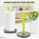 Standing Paper Towel Holder Countertop or Toilet Paper Holder with Weighted Base - Modern Simplicity Design - HCLIVN