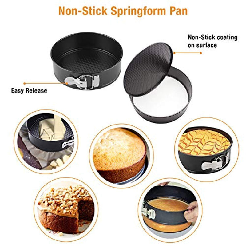 Instant Pot Accessories Set Fits 5,6,8 Qt Pressure Cooker/7 Pcs/Steamer Basket/Silicone Egg Bite Mold/Non Stick SpringForm Pan/Egg Steamer Rack/Silicone Oven Mitts/Bowl Clip, Gift Ideal by Buddy Pro