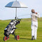 Tangkula Golf PushCart Swivel Foldable 3 Wheel Push Pull Cart Golf Trolley with Seat Scoreboard Bag Golf Push Cart