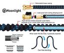 Yetolan 2018 Expandable Garden Hose 50ft - Best Water Hose with 3/4 Brass Connectors, 100% No Rust, Kinks or Leaks, Extra Strong Fabric - Outdoor Hose with 9-Way Spray Nozzle - Flexible Expanding Hose 50ft