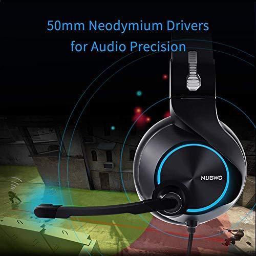 MODOHE Gaming Headset for Xbox One PS4 PC Gaming and Nintendo Switch,Stereo Surround Noise Cancelling Over Ear Gaming Headphones with Mic Volume Control for Xbox 1 S Playstation 4 Laptop,PC,Mac,iPad