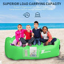 Inflatable Lounger Air Sofa Pouch Inflatable Couch Air Chair Hammock with Pillow Portable Waterproof Anti-Air Leaking for Outdoor Camping Hiking Travel Pool Beach Picnic Backyard Lakeside Christmas