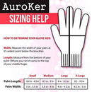 [Cut Resistant Gloves] AuroKer® Kitchen Gloves with Food Grade Level 5 Hand Protection|Light-weight Work Gloves Safety Gloves (XL)