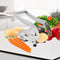 French Fry Cutter, Sopito Stainless Steel Potato Slicer Vegetables Fruit Chopper and Dicer with 2 Size Interchangeable Blades and Strong-Hold Suction Pads for Potatoes, Veggie Sticks