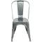 POLY & BARK EM-112-BLK-X4 Trattoria Side Chair in in Black (Set of 4)