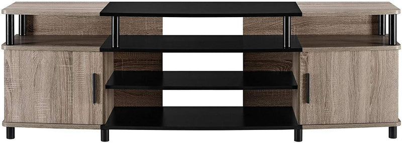 Ameriwood Home Carson TV Stand for TVs up to 70", Black