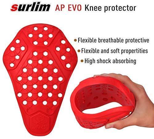 Surlim Back Protector CE Insert Armor Motorcycle Jacket Replacement Pads