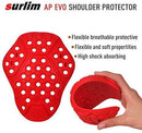 Surlim Back Protector CE Insert Armor Motorcycle Jacket Replacement Pads