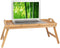 Bed Tray Table with Folding Legs,Serving Breakfast in Bed or Use As a TV Table, Laptop Computer Tray, Snack Tray with Moso Natural Bamboo by Artmeer