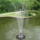 Flantor Solar Power Pump, Rose Bird bath Fountain Pump Brushless Pump for Garden and Patio Watering (Black) Quantity remaining