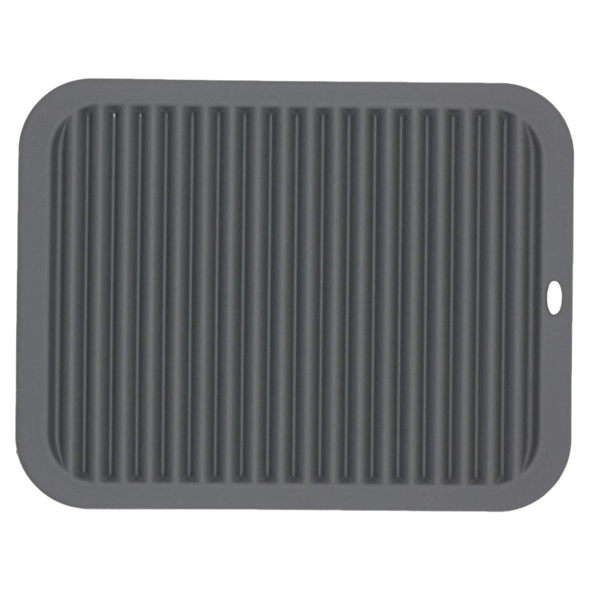 9“×12”Rectangular large silicone trivet Non slip trivet Jar opener Flexible Durable Large coaster Dishwasher Safe heat resistant mat (2 Pack black)