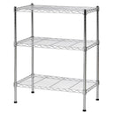 Sandusky WS241430 Wire Shelving, 24" Width x 30" Height x 14" Depth, 3 Shelves, Chrome