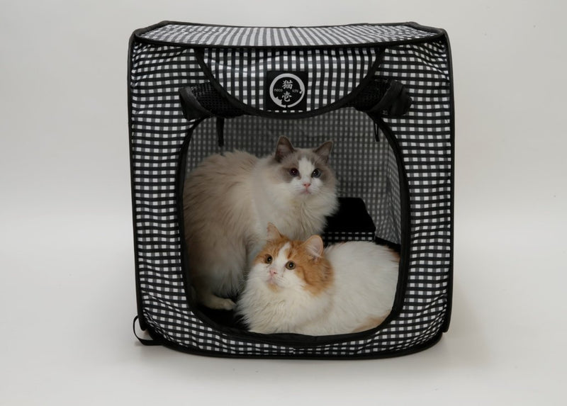 Necoichi Portable Stress Free Cat Cage Always Ready to go!