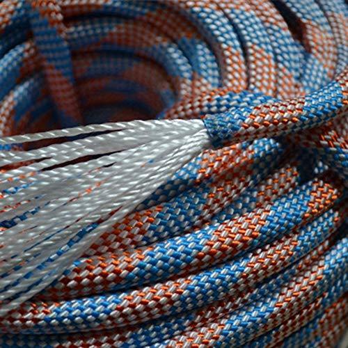 DESERT & FOX Outdoor Emergency Rope,Camping Ropes Climbing Ropes Diameter 9mm 10m/20m/30m/50m Wear Resistant High Strength Hiking Accessory Tool