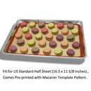 Silicone Baking Mat Cookie Sheet Ste(2) Non-stick Cooking Mat Liner for Macaron Cake Bread Making Microwave Toaster Oven Tray Pan