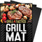 Grill Tactics Grill Mat (Set of 3) - Heavy-Duty Non-Stick BBQ & Grilling Sheet - This Best Rated Grill Pad Works With Gas, Electric, Charcoal Grills, and More - 15.75 x 13 Inch