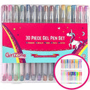 Gel Pens Set for Girls - Ideal Arts & Crafts Kit - Great Birthday Present Gift for Girls of All Ages