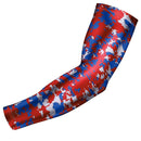 bucwild Sports Compression Arm Sleeve - Youth & Adult Sizes - Baseball Football Basketball Sports (1 Arm Sleeve)