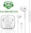 MUXITEK Earphones Headphone with Microphone and Volume Control, Compatible with iPhone 11/11Pro/11Pro Max/Xs/XS Max/XR/X/8/8 Plus/7 and iOS 10/11/12 (White)