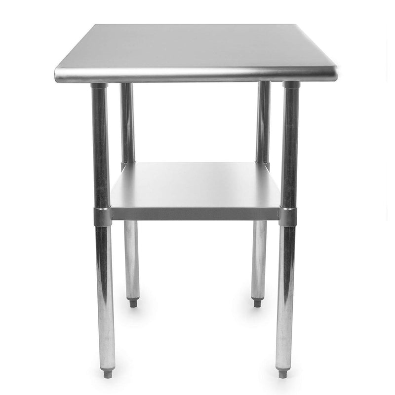 GRIDMANN NSF Stainless Steel Commercial Kitchen Prep & Work Table - 30 in. x 24 in.