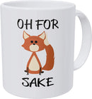 HL HLPPC Oh For Fox Sake 11 Ounces Ceramic Coffee Mug