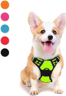 Supet Dog Harness No Pull, Adjustable Outdoor Pet Vest 3M Reflective Oxford Material Harness for Dogs Easy Control for Small Medium Large Dogs