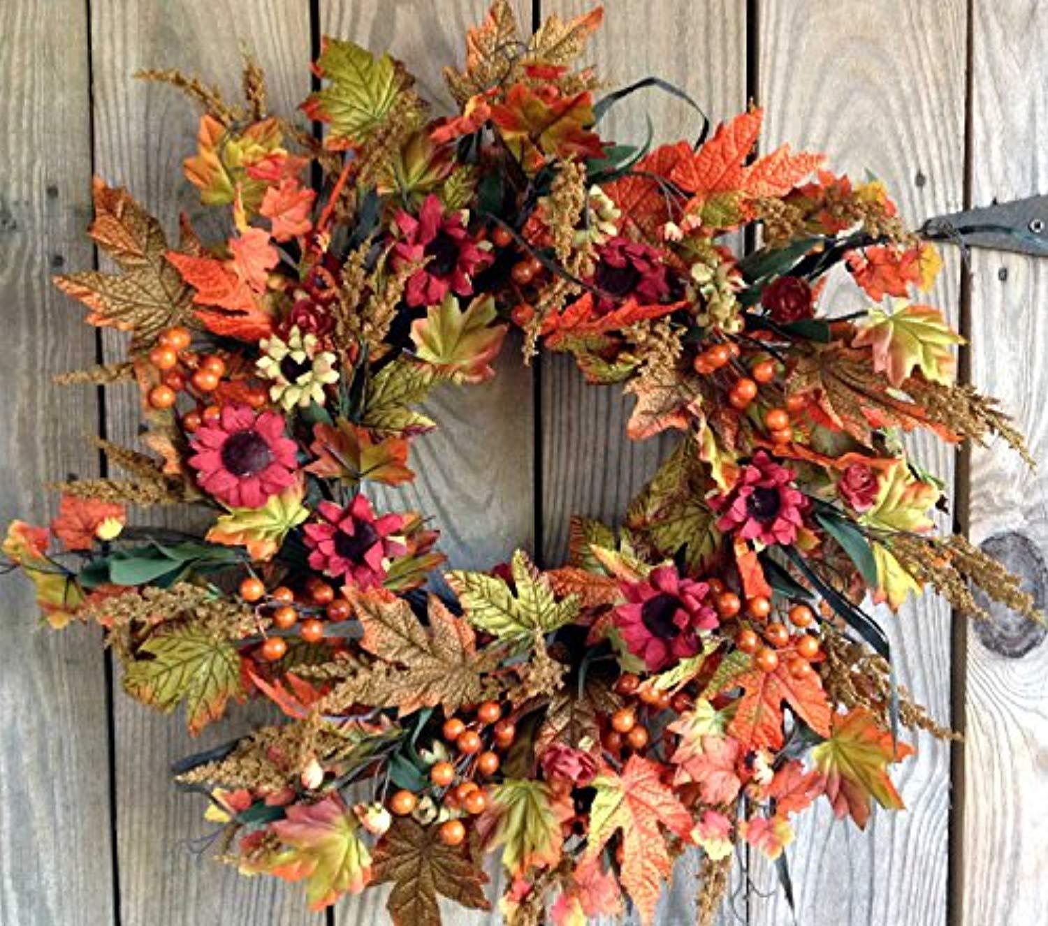 Flora Décor Fall Harvest Wreath - 28"