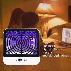 fomei Bug Zapper Light [Power Enhanced Version] USB Powered Electronic UV Lamp for Indoor Outdoor Bedroom, Kitchen, Office, Home