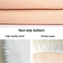 White fauxfur Area Rug, PAGISOFE Fur Area Rug,Fux Fur Rugs for Bedroom,Premium Faux Sheepskin Fur Rug,Soft Fur Area Rug for Bedroom, Rectangle Fur Chair Couch Cover,White Rectangle,2'x3'