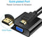 HDMI to VGA Adapter, TechRise Gold Plated HDMI to VGA (Male to Female), HDMI to VGA Converter for Computer, Desktop, Laptop, PC, Monitor, Projector, HDTV, Chromebook, Raspberry Pi, Roku, and More