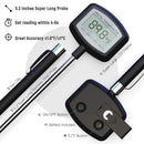 Meat Thermometer Large LCD Display - 5.3 Inches Super Long Probe Digital Cooking Thermometer