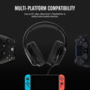 NUBWO Gaming Headset, Gaming Headphones with Detachable Noise Canceling Mic for PS4, Xbox One Wireless Controller, Nintendo Switch Lite, PC