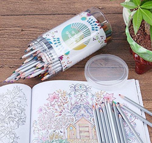 SUDEE STILE Colored Pencils 150 Unique Colors (No Duplicates) Art Drawing Colored Pencils Set with Case Sharpener
