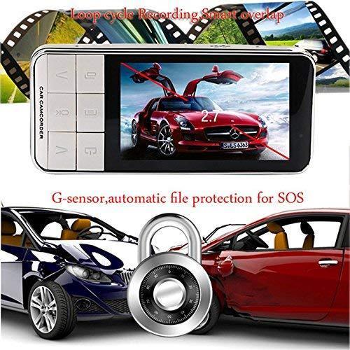 Dash Cam Car Recorder Camera Car DVR HD Night Vision with G-Sensor Loop Recording Motion Detection Dashboard Camera Vehicle Car Camera with 32GB TF Card for Most Cars Trucks (a100+)