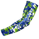 bucwild Sports Compression Arm Sleeve - Youth & Adult Sizes - Baseball Football Basketball Sports (1 Arm Sleeve)