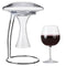 Guzzle Buddy Home Wine Decanter Drying Stand with Rubber Coated Top to Prevent Scratches, Includes Cleaning Brush, For Standard Large Bottomed Wine Decanters, Decanter and Wine Glass NOT Included