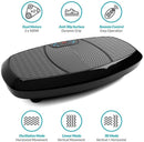 Bluefin Fitness Dual Motor 3D Vibration Platform | Oscillation, Vibration + 3D Motion | Huge Anti-Slip Surface | Bluetooth Speakers | Ultimate Fat Loss | Unique Design | Get Fit at Home