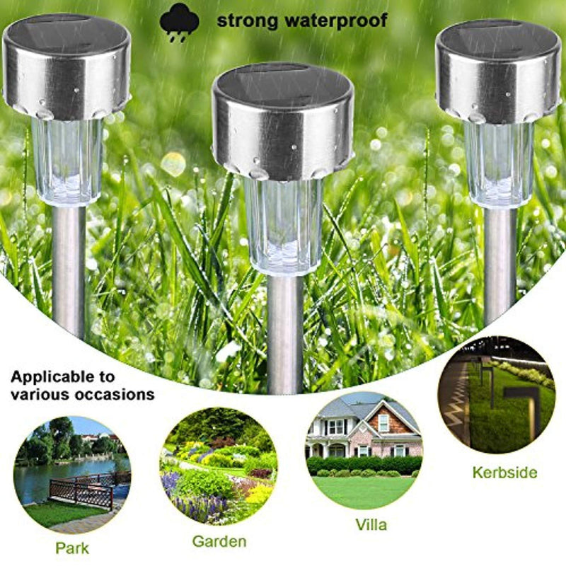 ONSON Solar Light, Outdoor Solar Path Lights for Lawn/Path/Patio/Deck/Driveway/Garden(16 Pack)