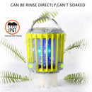 SUPOLOGY Camping Lantern With Bug Zapper,IP67 Waterproof 4 Lighting Modes Dimmable USB Rechargeable For Home,Camping,Hiking,Fishing,Emergency